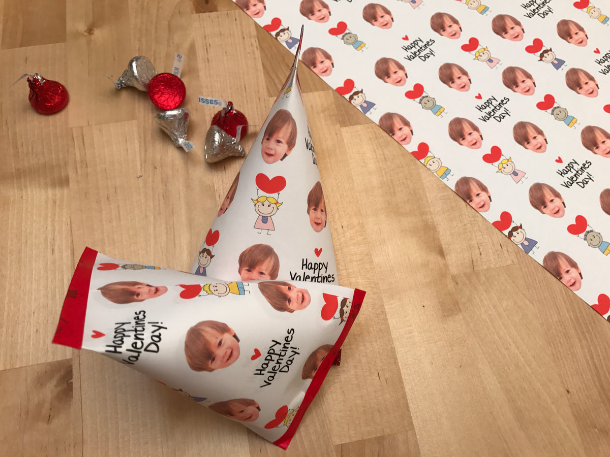 Kid’s V-day Favor Wrapping