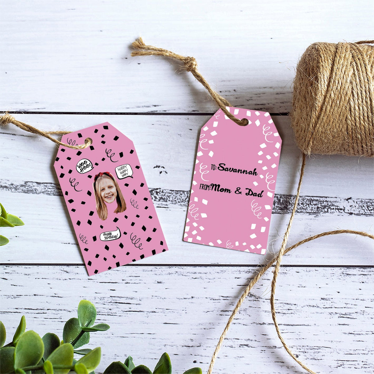 Birthday Gift Tags