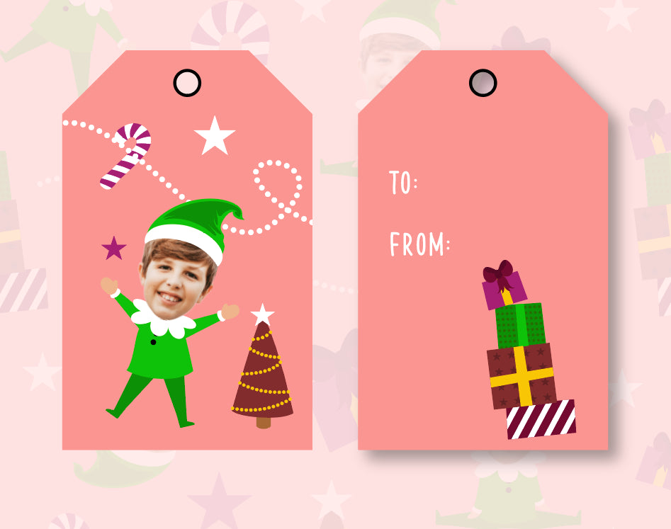 Santa's Little Helper Gift Tags