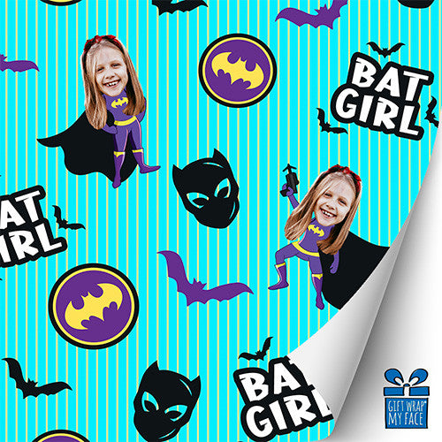 Batgirl Gift Wrap