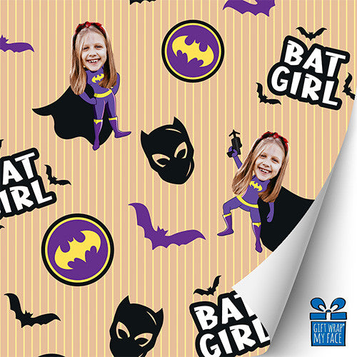 Batgirl Gift Wrap
