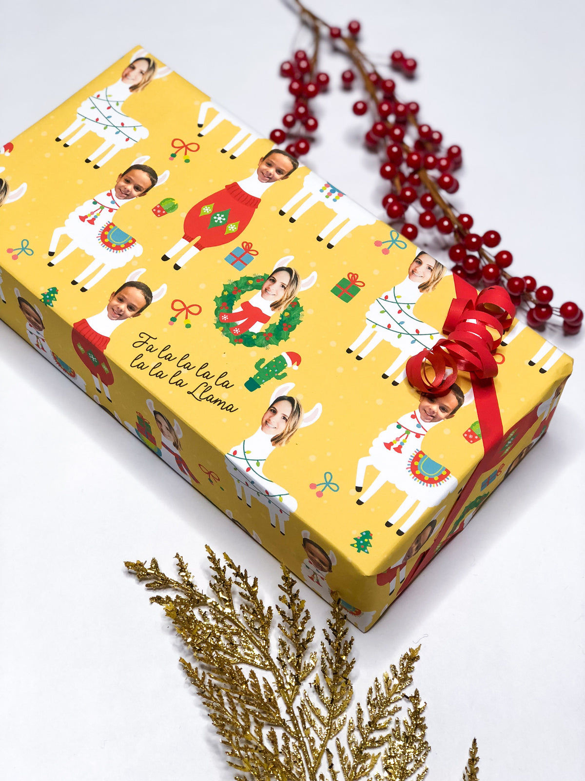 Fa La Llama™ Gift Wrap