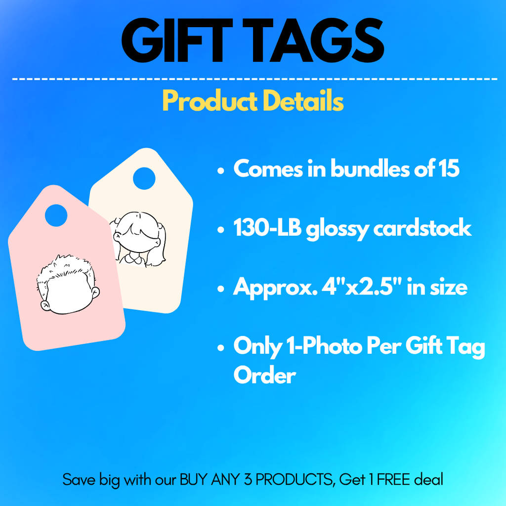 Let's Get Baked Gift Tags
