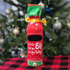 Little Miss Elfie Selfie Wine Socks