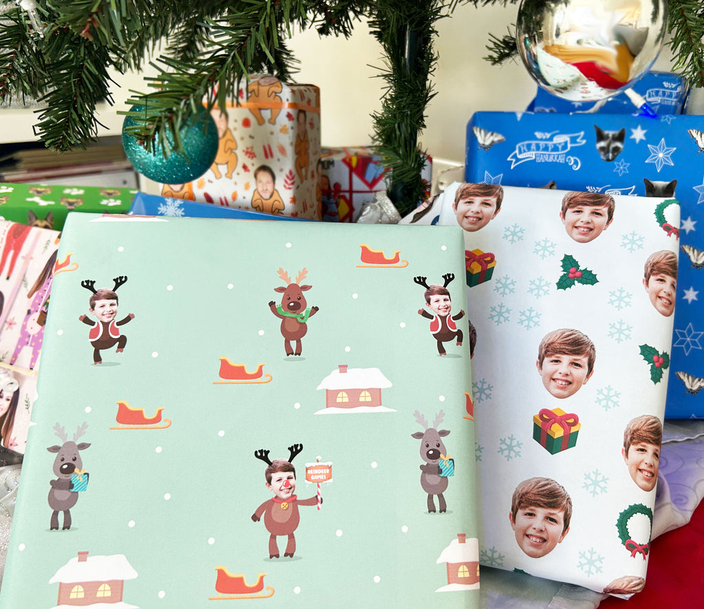 Reindeer Games Wrapping Paper