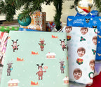 Reindeer Games Wrapping Paper