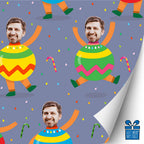Selfie Ornaments™ Custom Gift Wrap