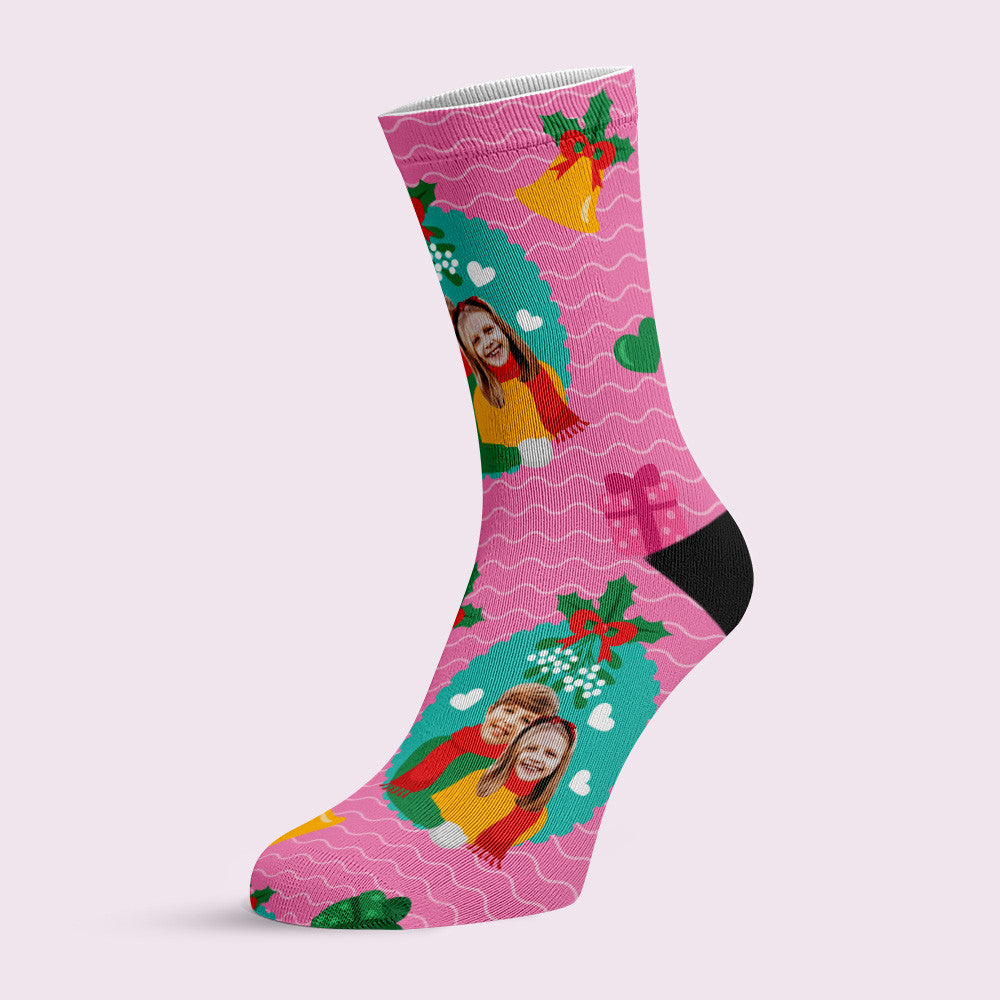 Mistleto-Gether Socks