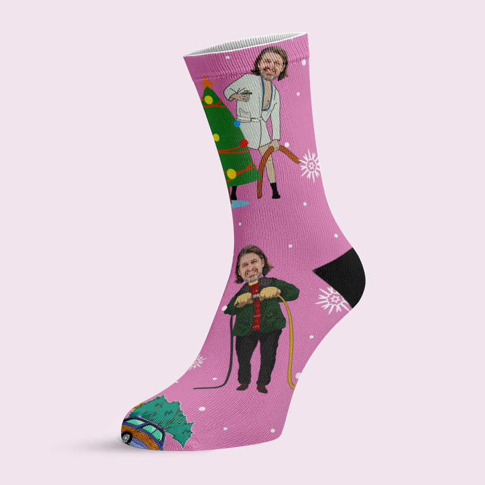 Christmas Vacation Socks