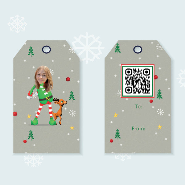Elfie Dance™ Gift Tags