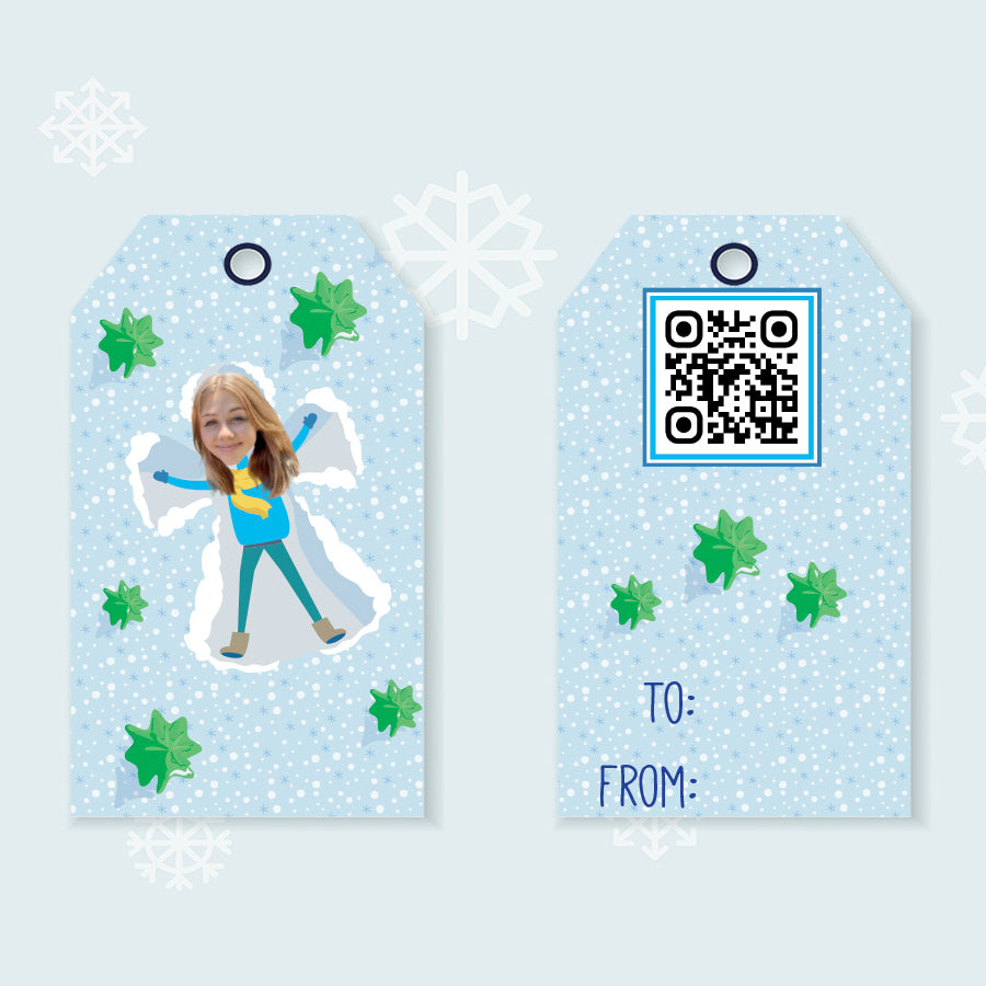 Snow Angel Gift Tags