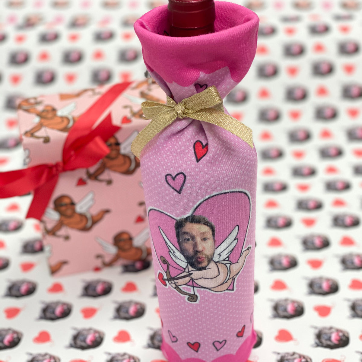 Cupid Wine Socks