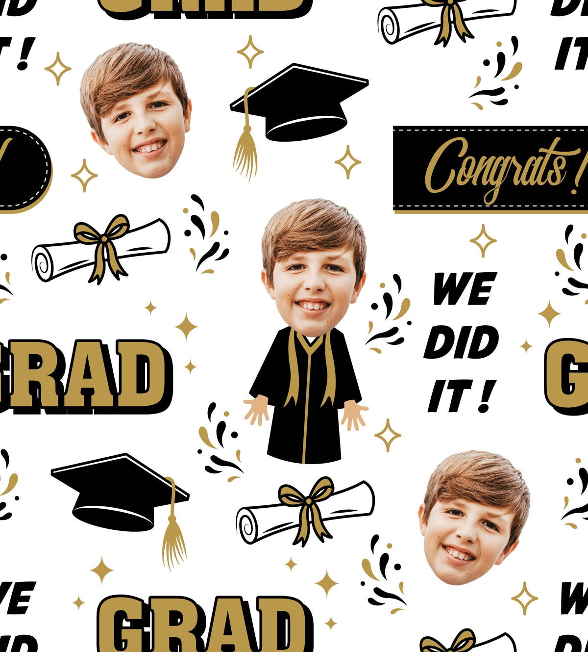 Cap'N Gown Gift Wrap