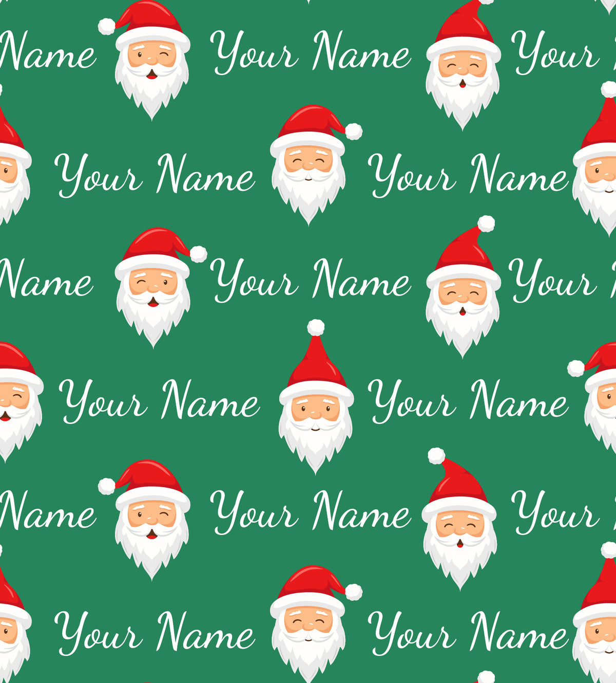 Santa's Nice List Gift Wrap