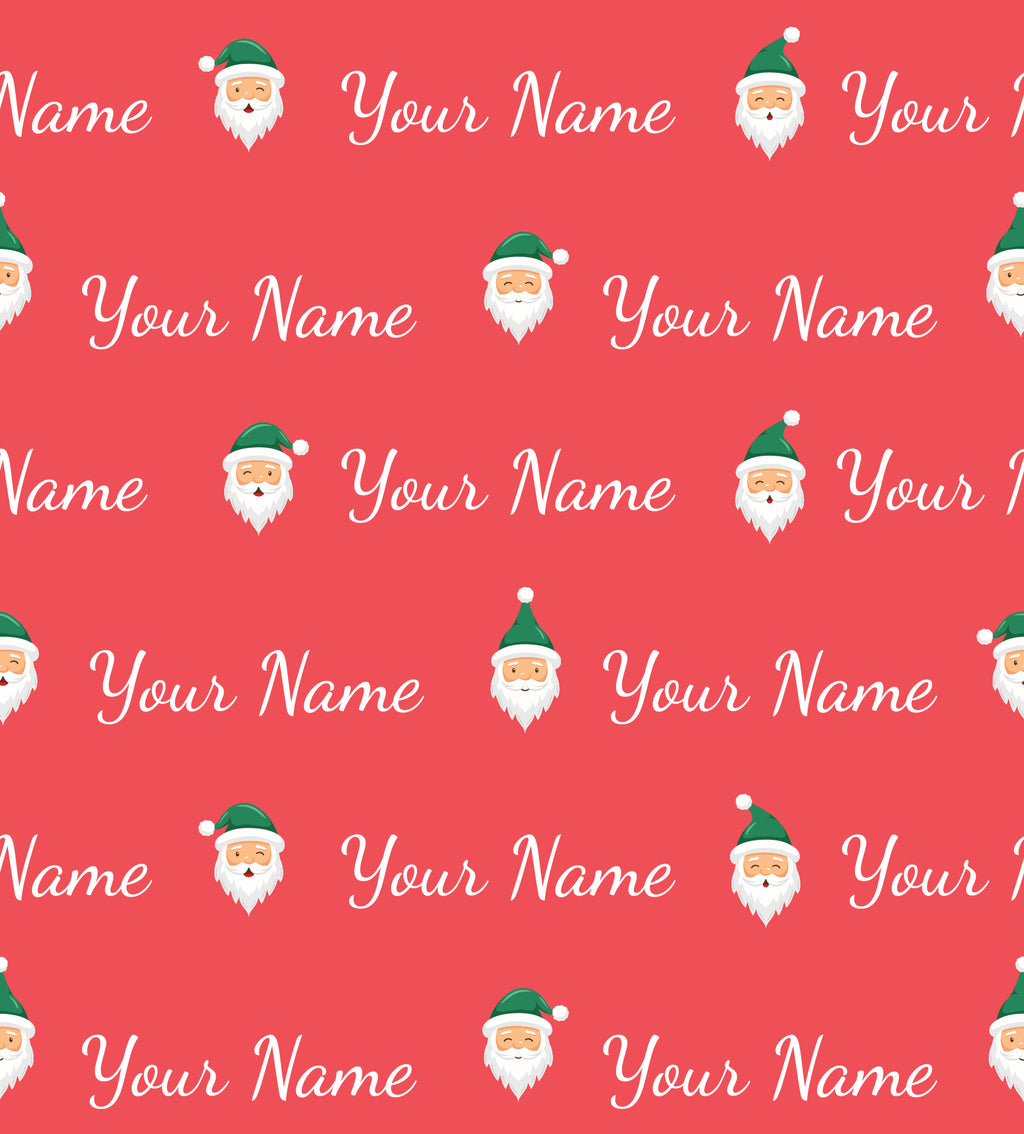Santa's Nice List Gift Wrap