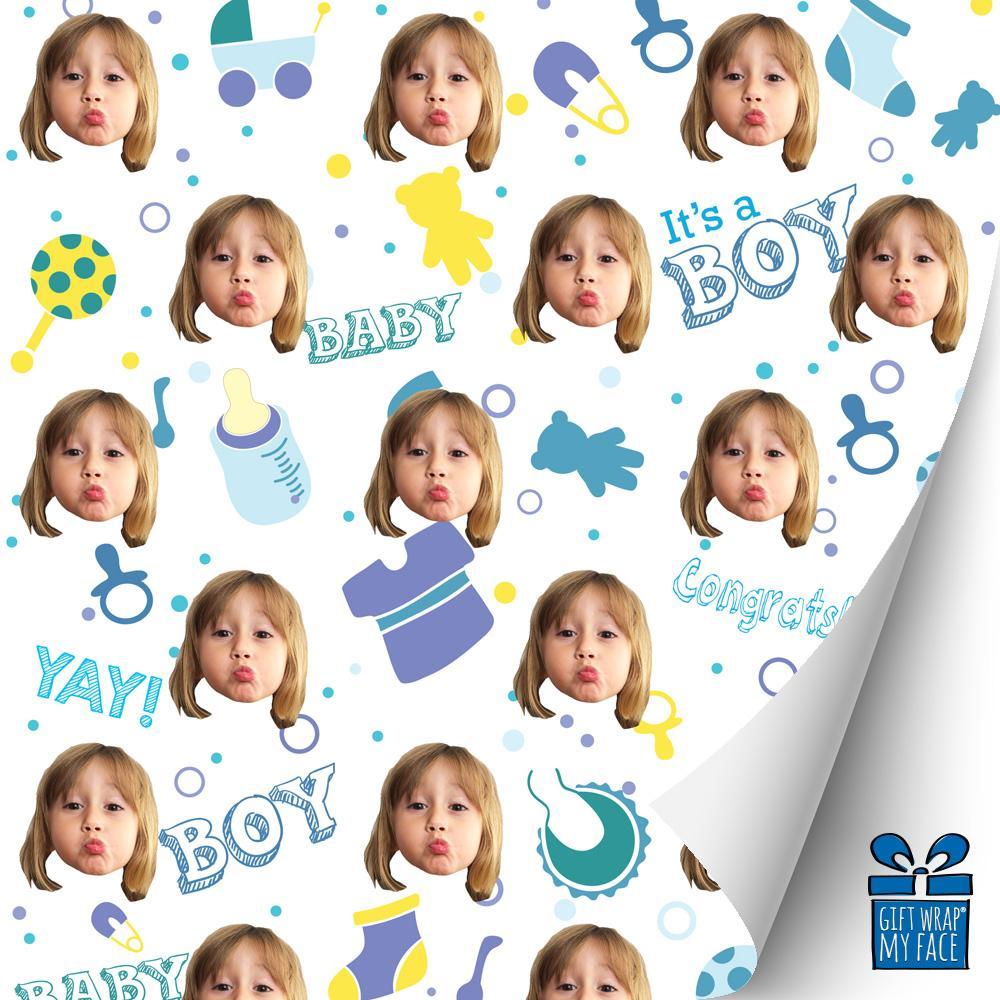 It's a Boy Gift Wrap