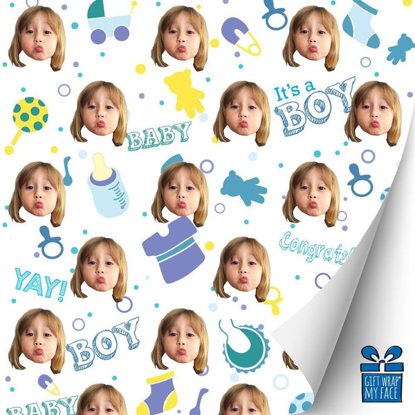 It's a Boy Gift Wrap