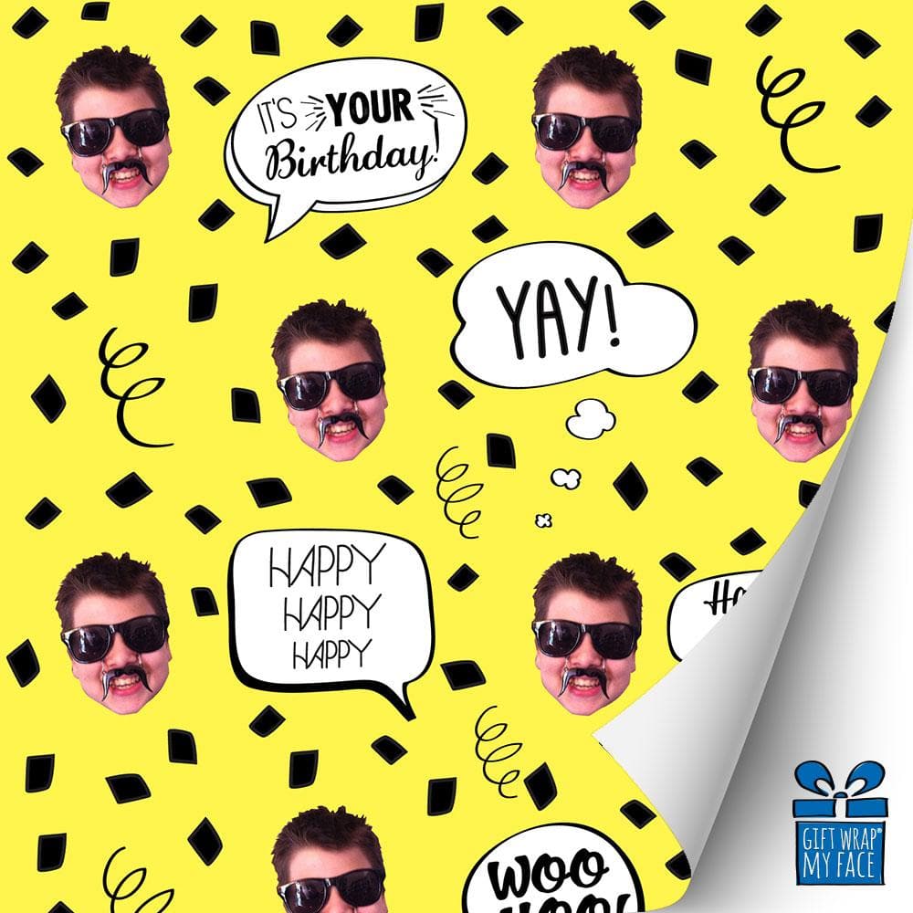 Yellow Birthday Confetti