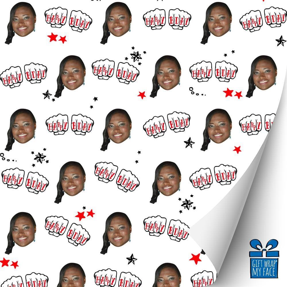 Birthday Punch Gift Wrap