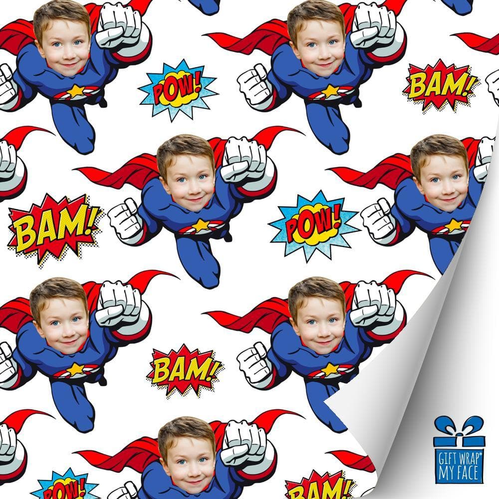 Superhero Gift Wrap