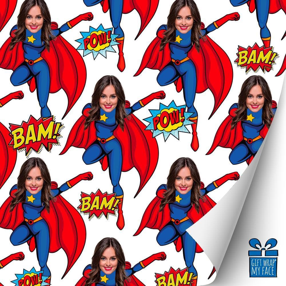 Superwoman Gift Wrap