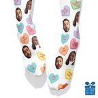 Conversation Hearts Socks
