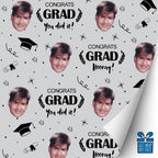 Congrats Graduation Gift Wrap