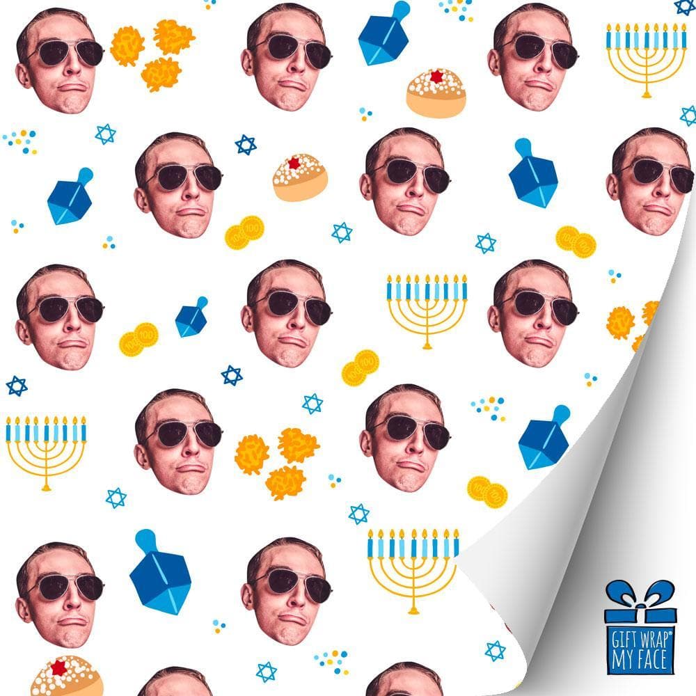Hanukkah Latkes Gift Wrap