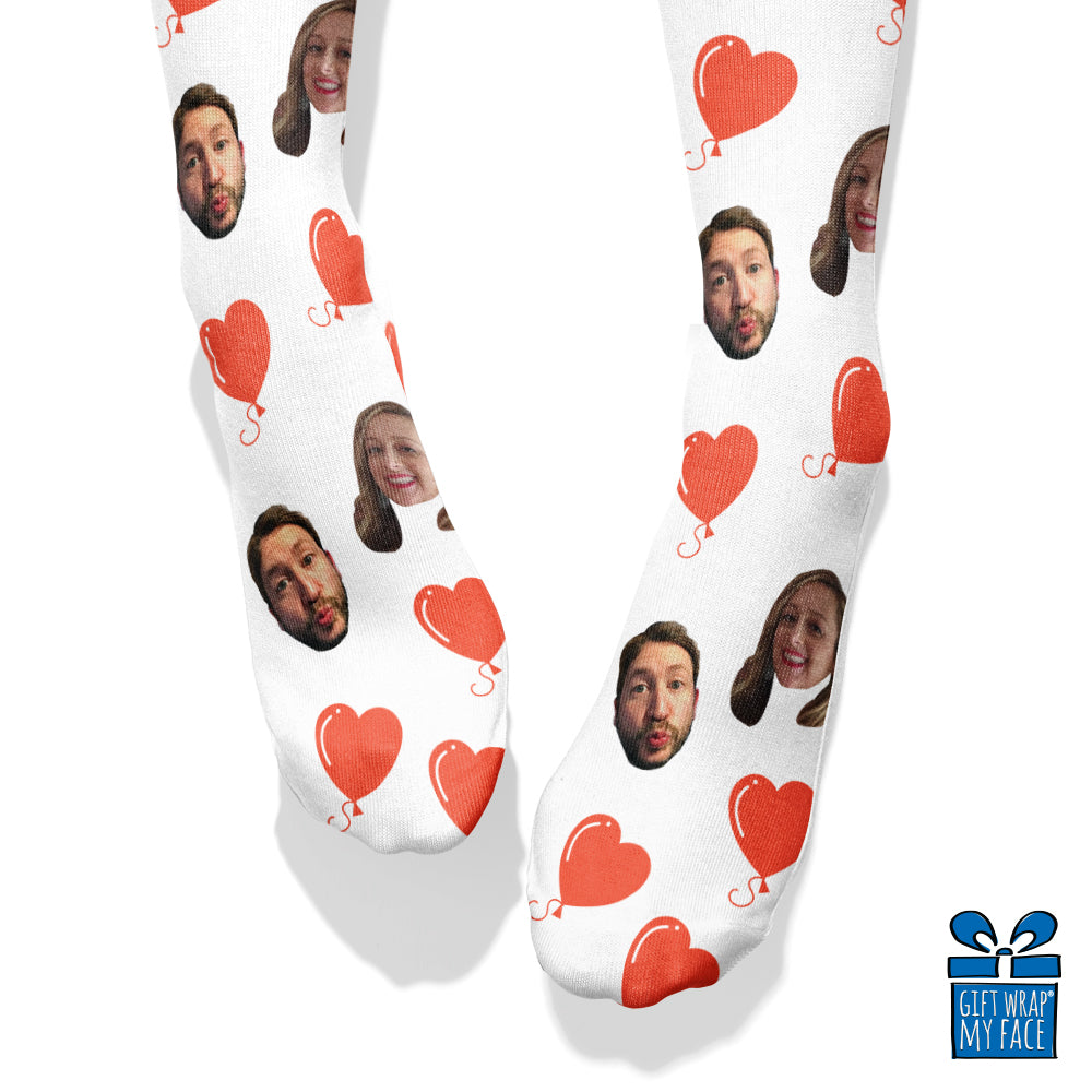 Heart Balloon Socks