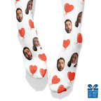 Heart Balloon Socks