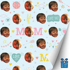 Love You Mom Gift Wrap