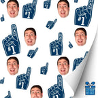 Number 1 Dad Gift Wrap