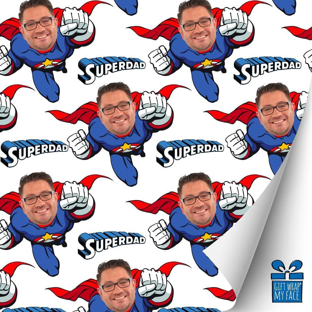 Superdad Gift Wrap