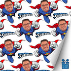 Superdad Gift Wrap