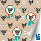 Number 1 Dog Gift Wrap
