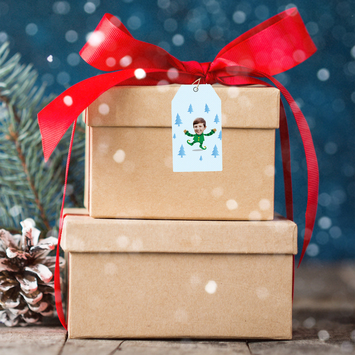 Elfie Selfie Gift Tags