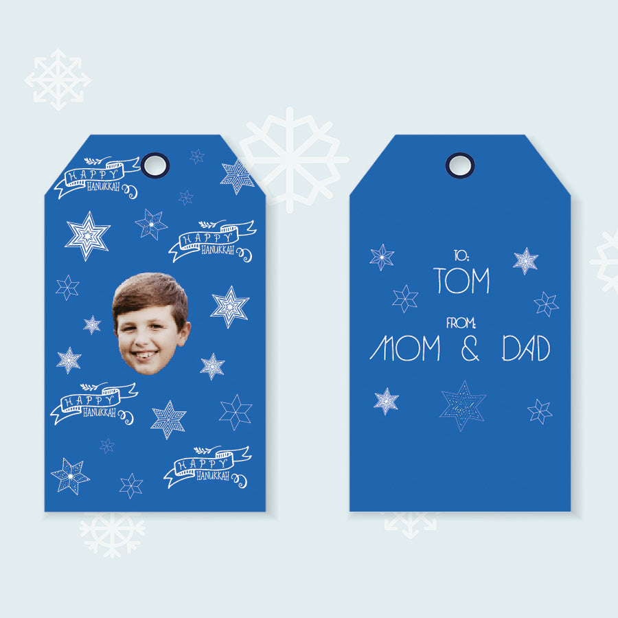Happy Hanukkah Gift Tags