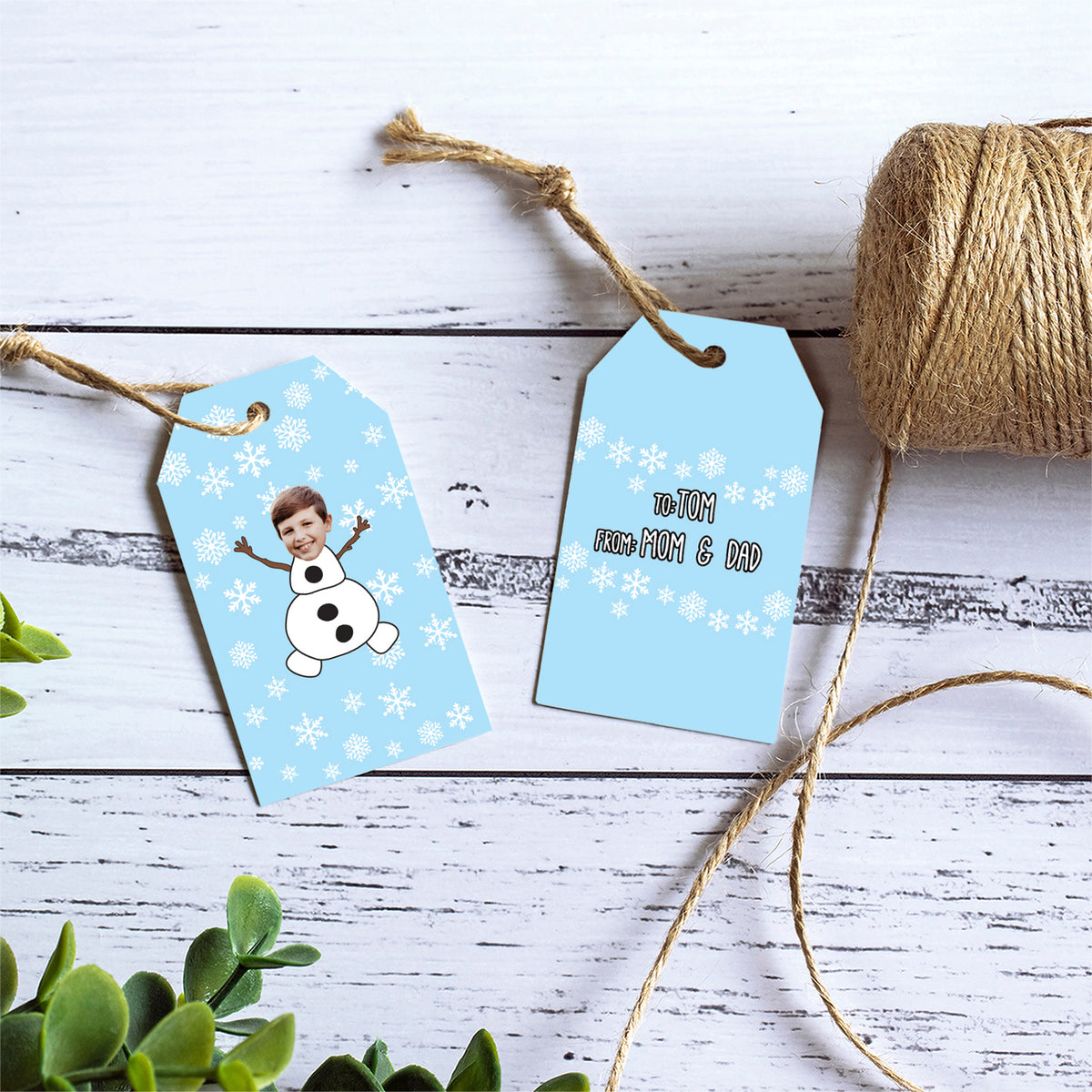 Snowman Gift Tags