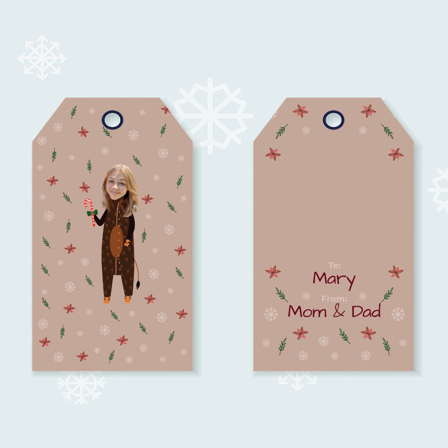 Christmas PJs Gift Tags