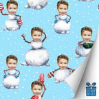 Frosty The Vogue Man™ Gift Wrap
