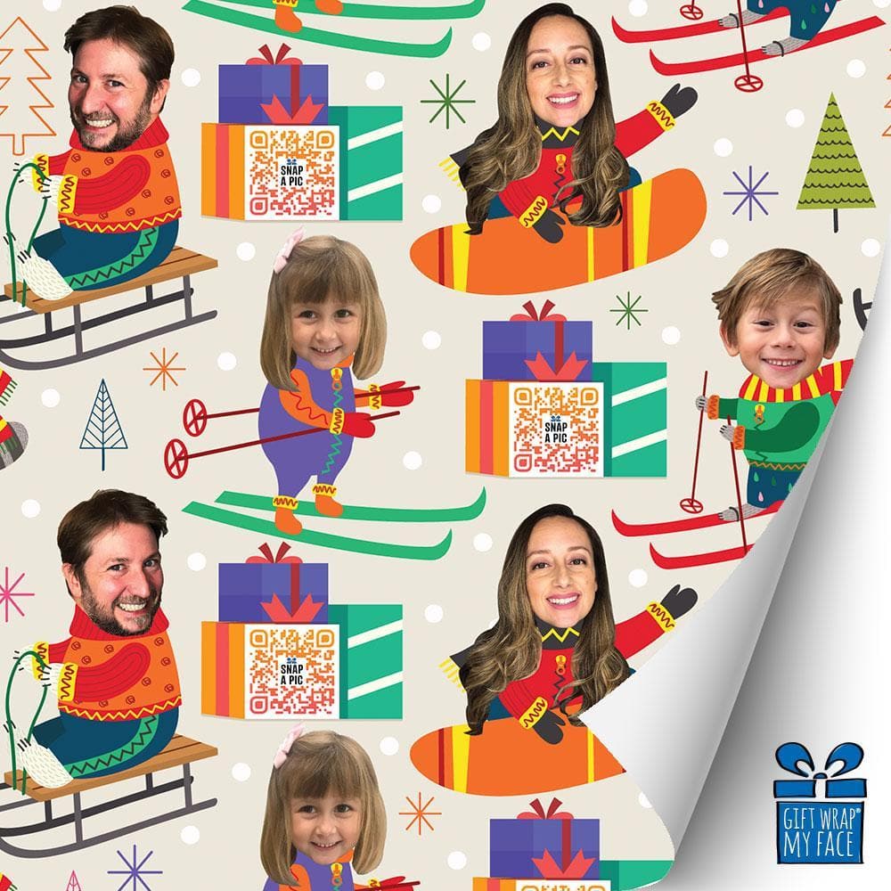Holiday Family Custom Video Gift Wrap™
