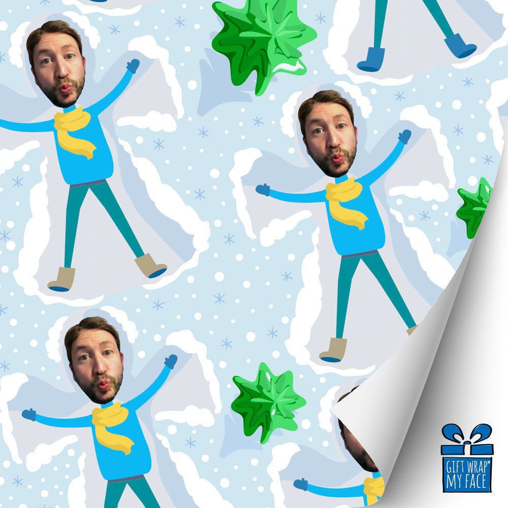 Snow Angel Smart Gift Wrap