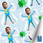 Snow Angel Smart Gift Wrap