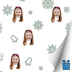 White Christmas Gift Wrap